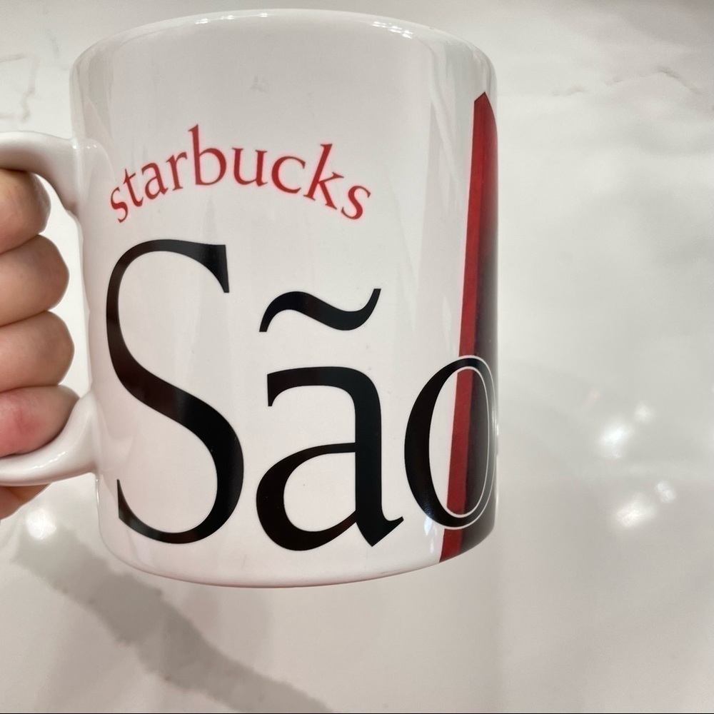 Starbucks SAO PAULO Brazil City Mug Collection 20 oz 2006 Ceramic Coffee Cup‍‍‍﻿